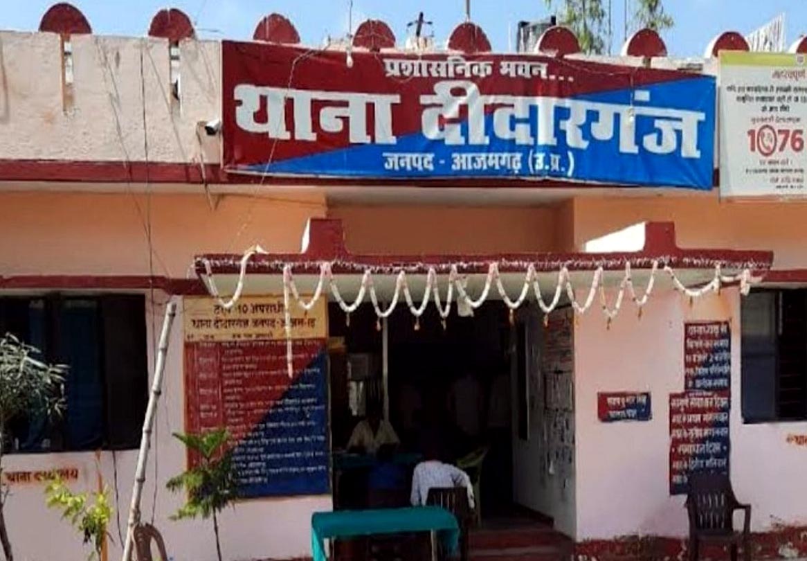 दीदारगंज थानाध्यक्ष का गाली-गलौज करते हुए वीडियो वायरल