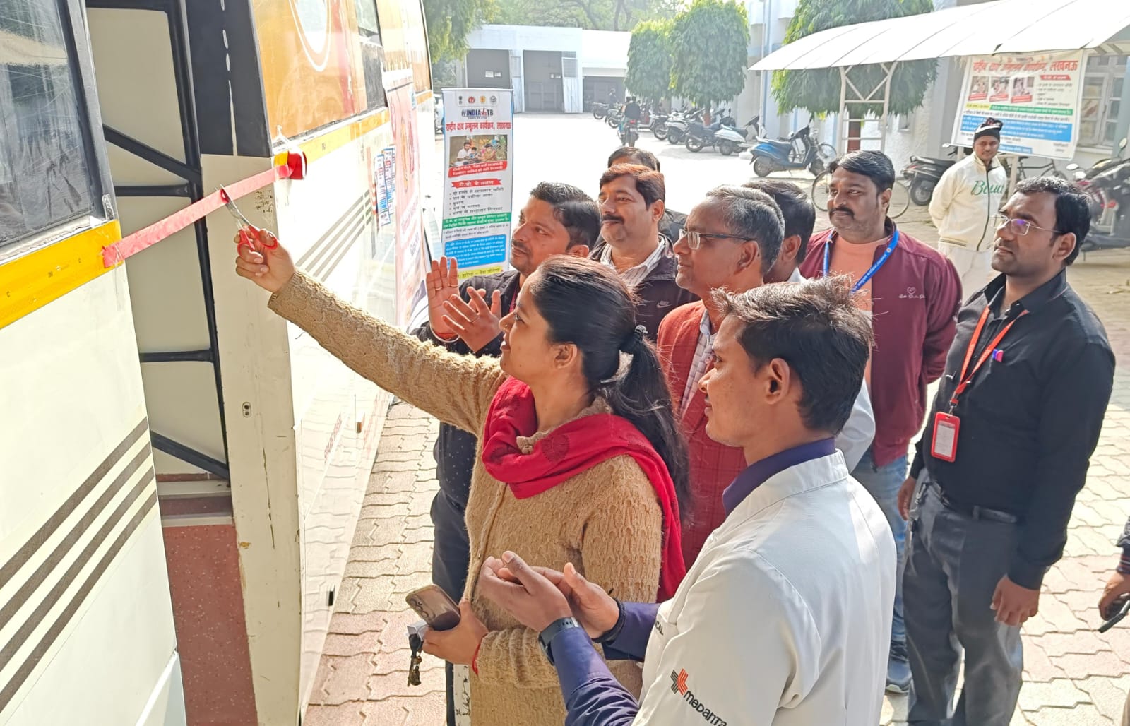 RDSO द्वारा टीबी स्क्रीनिंग शिविर (निक्षय शिविर) का आयोजन